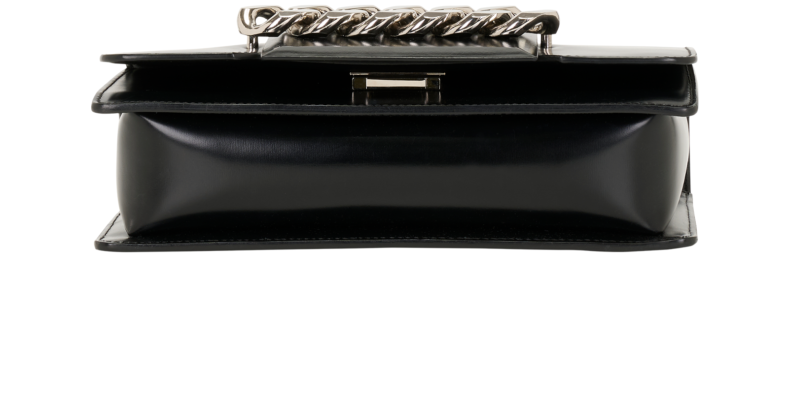 Small Infinity, &pound;350, Handbags, Black, Leather, Top view